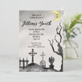 Invitation Mort à ma jeunesse, Années 20, fête d'anniversaire (Debout devant)