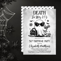 Mort à son cocktail fantôme de 20 ans Fête d'anniv
