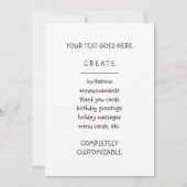 Invitation mort avant café décaf (Dos)