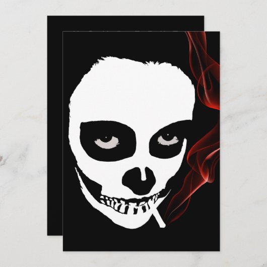 Invitation mort enivrante (Devant / Derrière)