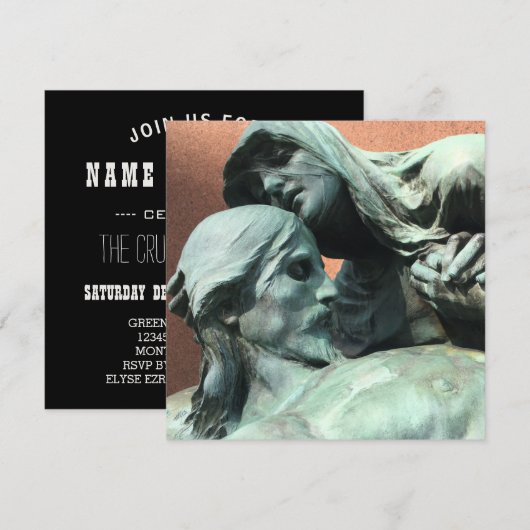 Invitation mort tendre (Devant / Derrière)