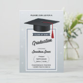 Invitation Mortboard et Tassel | Graduation (Debout devant)