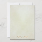 Invitation Mortier et diplôme violet Partie de graduation (Dos)