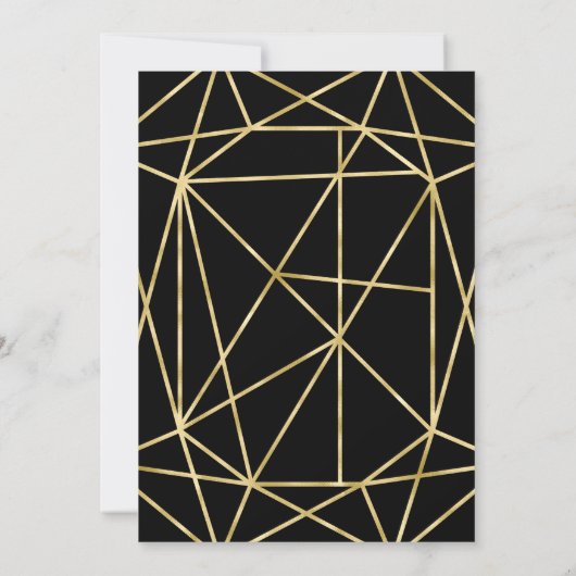 Invitation Mortier et pilon École de pharmacie Grad Party Gol (Dos)