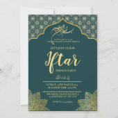 INVITATION MOSQUÉE D'OR SOIRÉE DE REPAS IFTAR DU RAMADAN ÉDIT (Devant)