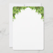 Invitation Moss et champignons Elégant Mariage moderne (Dos)