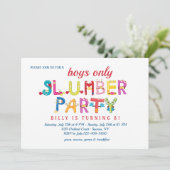 Invitation Mot de la partie de sciage (Debout devant)