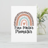 Invitation Moteur moteur fin (Debout devant)