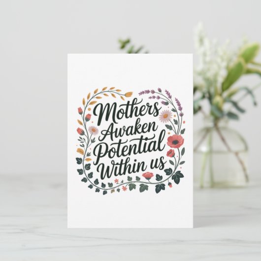 Invitation Mothers Awaken Potential Within Us (Debout devant)