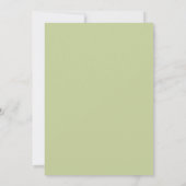 Invitation Motif Abstrait moderne rétro du milieu du siècle (Dos)