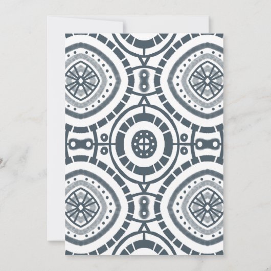 Invitation Motif Boho moderne Custom B'nai Bat Bar Mitzvah (Dos)