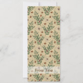 Invitation Motif de café (Devant)