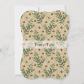 Invitation Motif de café (Devant)