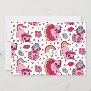 Invitation Motif de chien mignon pour les amoureux des chiens