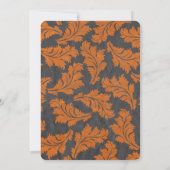 Invitation Motif de la fête d'Halloween (Dos)