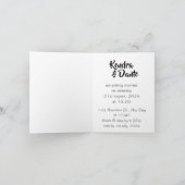 Invitation Motif de la tribu Afrocentrique Kente (Intérieur)