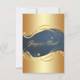 Invitation Motif de Noël ou avec fond bleu