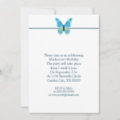 Invitation Motif de papillons Couleurs personnalisées Graphis (Devant)