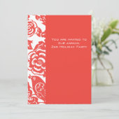 Invitation Motif de Red Ming Vase (Debout devant)