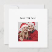 Invitation Motif de rose transparente Crimson & Blush (Dos)