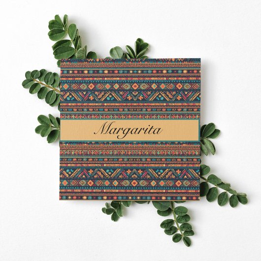 Invitation Motif de style mexicain coloré