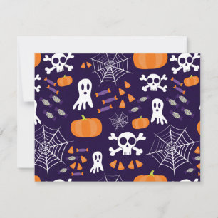 Invitation Motif d'Halloween amusant