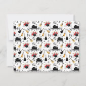 Invitation Motif d'instrument de musique (Devant)