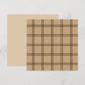 Invitation Motif double (Devant / Derrière)