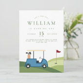 Invitation Motif du Jacquard de golf de Par Tee (Debout devant)