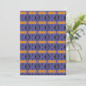 Invitation Motif du logo Bitcoin (Debout devant)