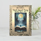 Invitation Motif Gold Leaf (Debout devant)