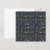 Invitation Motif Krishna (Devant / Derrière)