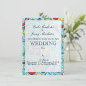 Invitation Motif musical (Debout devant)