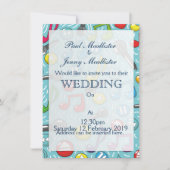 Invitation Motif musical (Devant)