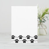 Invitation Motif Pâtes Et Os do-it-yourself Vide (Debout devant)