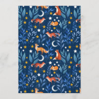 Motif sans couture céleste de forêt nocturne au re