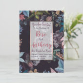Invitation Motif Succulent (Debout devant)