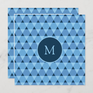 Invitation Motif triangles