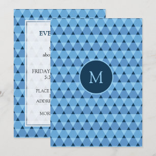 Invitation Motif Triangles
