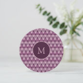 Invitation Motif Triangles (Debout devant)
