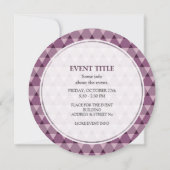 Invitation Motif Triangles (Dos)