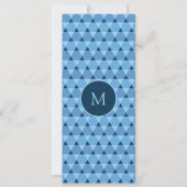 Invitation Motif Triangles (Devant)