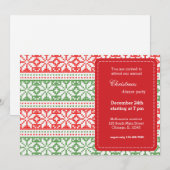 Invitation Motif tronqué (Devant / Derrière)