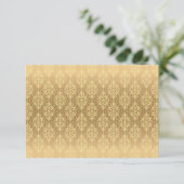 Invitation Motif Vintage de luxe 2 (Debout devant)