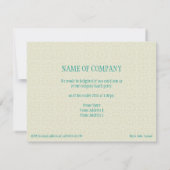 Invitation Motifs et frontières 3 Déjeuner de travail Invitat (Dos)