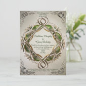 Invitation Motifs et Motifs celtes irlandais traditionnels (Debout devant)