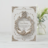 Invitation Motifs et Motifs traditionnels irlandais (Debout devant)