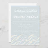 Invitation Motion de l'océan (Devant / Derrière)