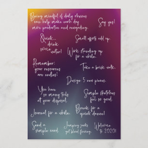 Invitation Motivation personnalisée