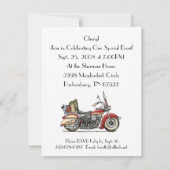 Invitation Moto Cute (Dos)